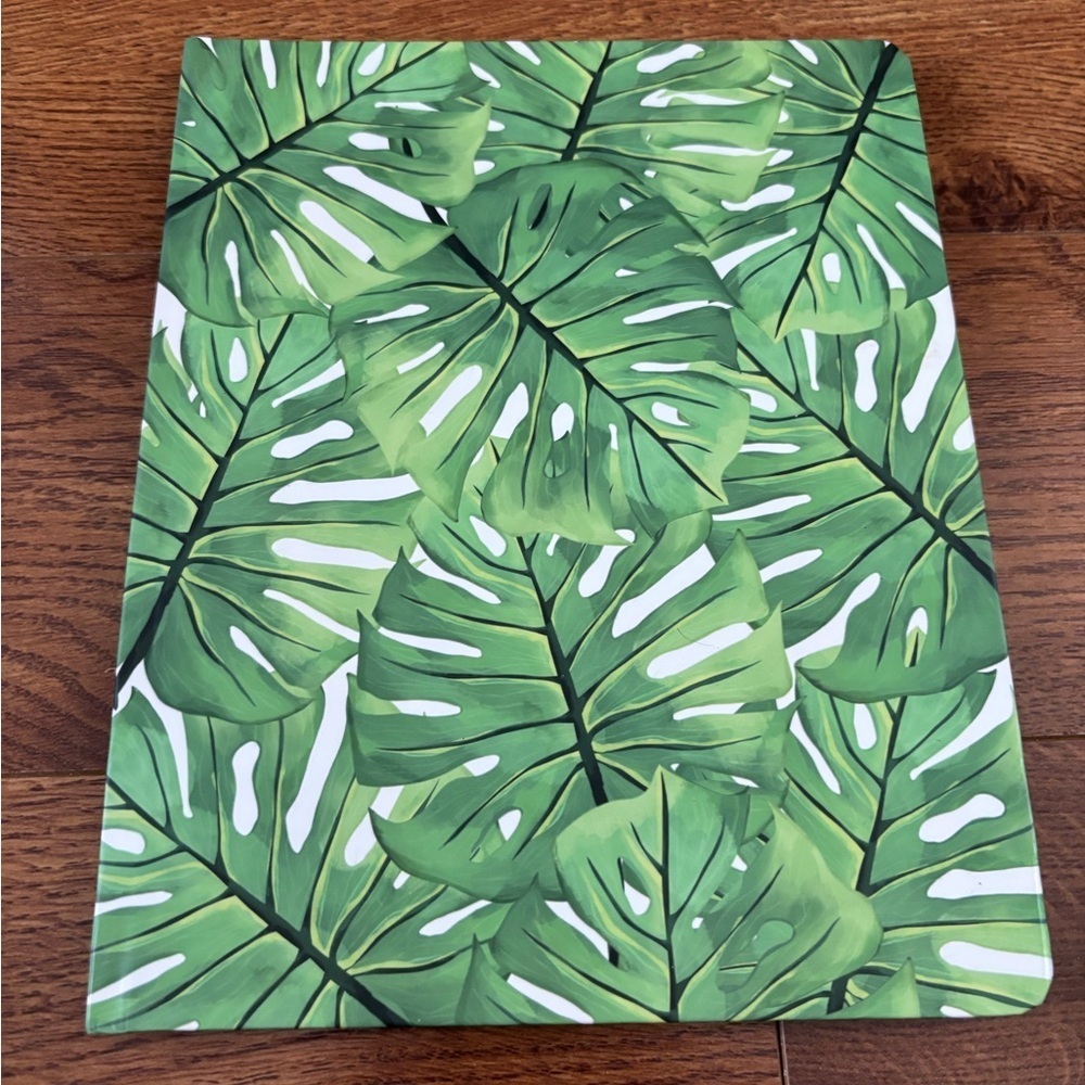 Tropical Monstera Leaf Notebook, agenda
